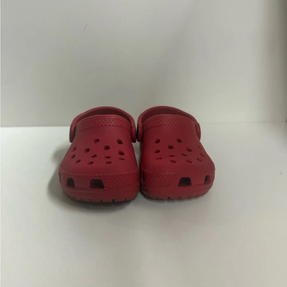 $17 ADD ON Crocs 5c c5 red Natives Zara boys Shoes Water Toddler‎ Nike Adidas